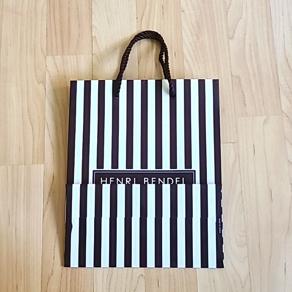 Small Henri Bendel New York Paper Bags Gift Bag - Picture 2 of 3